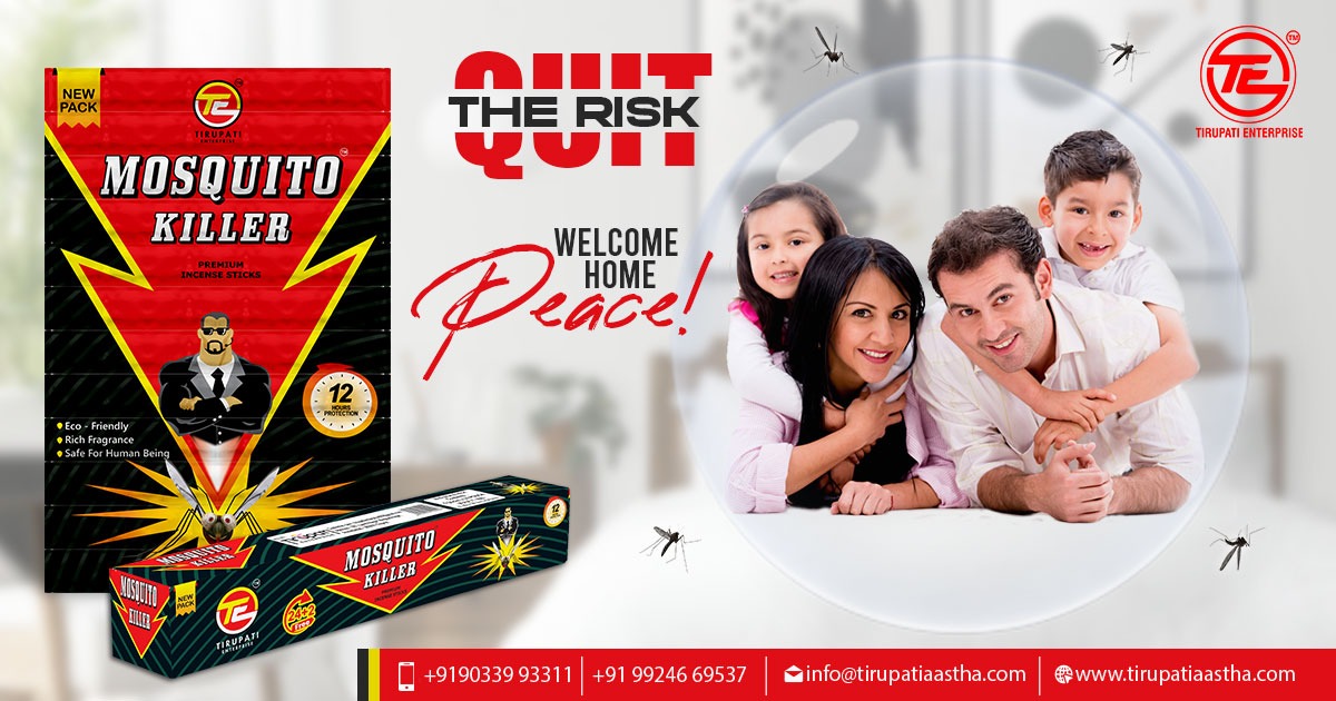 Supplier of Mosquito Agarbatti In Kerala Tirupati Enterprise & Aastha