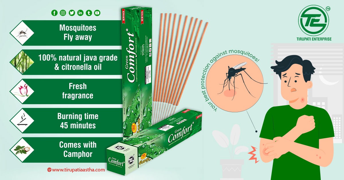 Supplier of Mosquito Agarbatti in Rajasthan Tirupati Enterprise